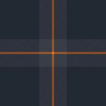 Classic plaid pattern in navy and orange. Timeless textile design with inters 스톡 일러스트