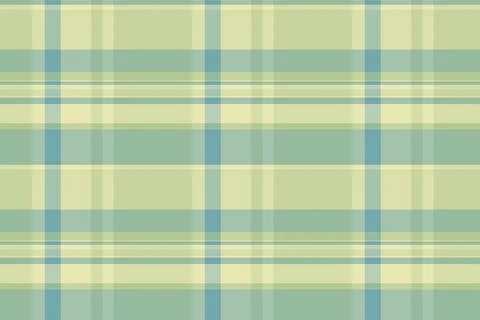Classic plaid pattern with pastel hues of blue, green, and beige, evokes trad Stockillustratie