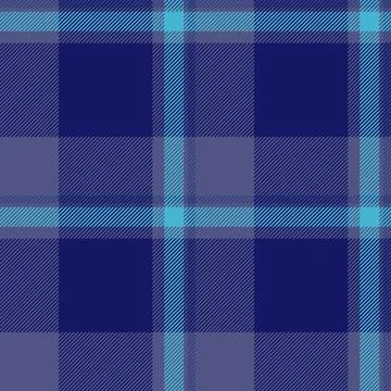 Classic plaid pattern in shades of blue. A versatile background for designs,  Illustrazione stock