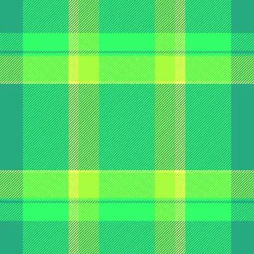 Classic plaid pattern in shades of green. Perfect for backgrounds, textiles,  Stock Illustration