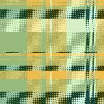 Classic plaid pattern in shades of green and gold. Seamless texture ideal for Stock Illustration