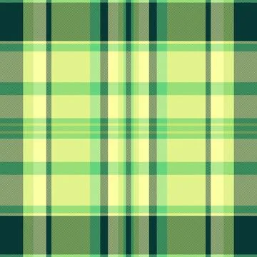 Classic plaid pattern in shades of green. Ideal for backgrounds, textures, or Illustrazione stock