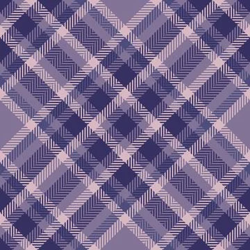 Classic plaid pattern in shades of lavender and blue. Textile design for appa 스톡 일러스트