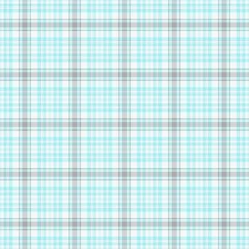 Classic plaid pattern in soft blues and grays. Seamless texture perfect for b Illustrazione stock