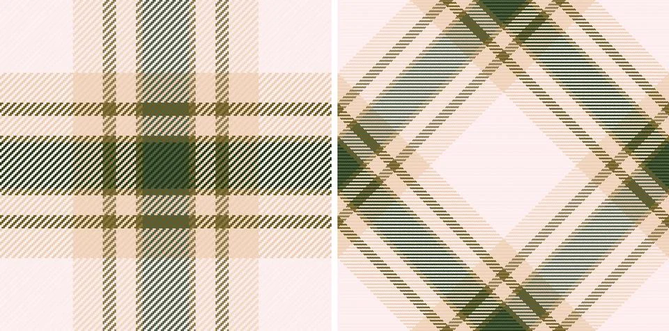 Classic plaid pattern with soft earth tones.  Ideal for backgrounds, textiles Stock Illustration