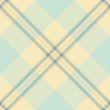 Classic plaid pattern in soft pastel tones. Seamless fabric texture perfect f Illustrazione stock