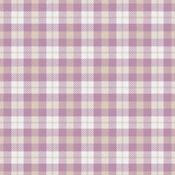 Classic plaid pattern in soft pastel colors, evoking vintage charm. Ideal for Stock Illustration