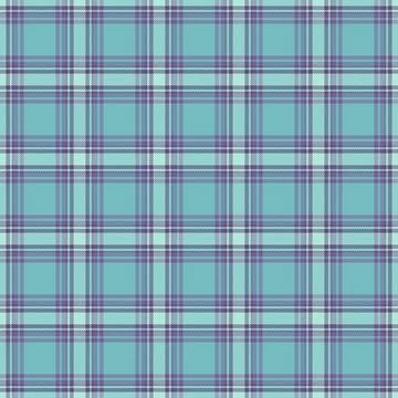 Classic plaid pattern in soothing aqua  purple tones. Great for backgrounds,  스톡 일러스트