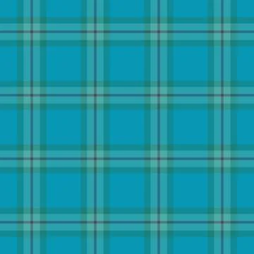 Classic plaid pattern in soothing teal hues. A seamless tileable texture ev.. Stock Illustration