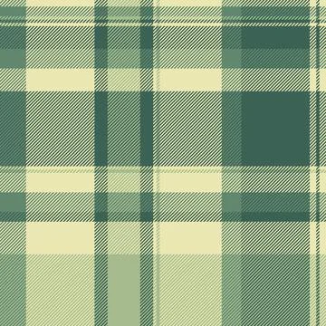Classic plaid pattern in subtle green hues. Versatile textile design for back Illustrazione stock