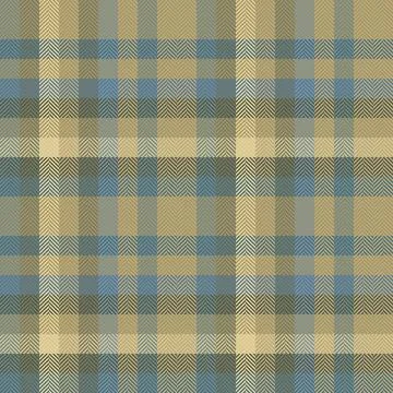 Classic plaid pattern with a subtle herringbone texture in earthy tones. Idea Stock Illustration
