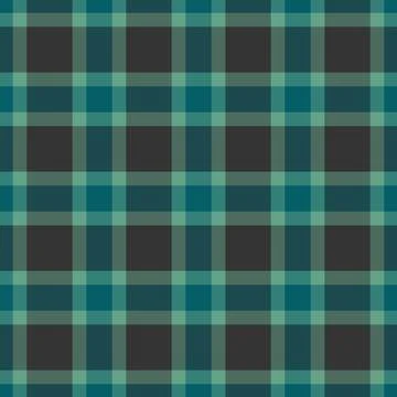 Classic plaid pattern in teal  dark grey. Versatile backdrop for designs, tex 스톡 일러스트