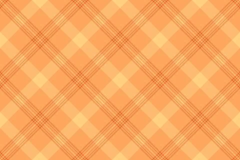 Classic plaid pattern in warm, earthy orange tones. A seamless texture, perfe Stockillustratie