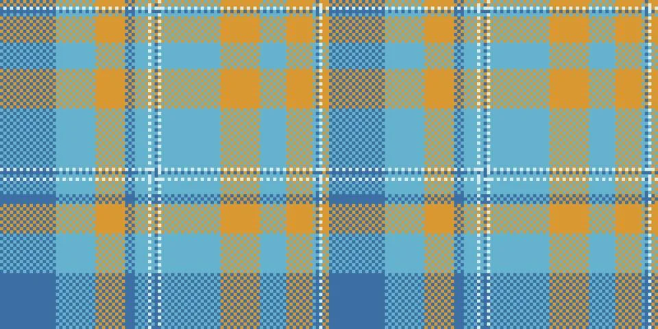 Classic plaid pattern in warm, inviting tones. A versatile textile design evo Stock Illustration