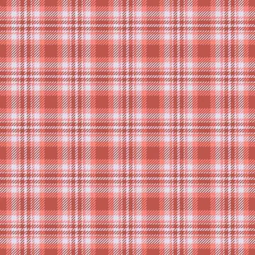 Classic plaid pattern in warm tones. Seamless tartan texture for textile desi 스톡 일러스트