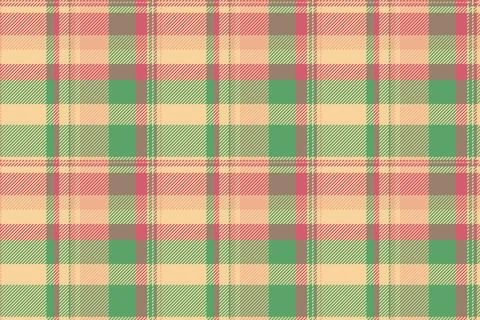 Classic plaid pattern in warm tones. Seamless tartan design evoking tradition 스톡 일러스트