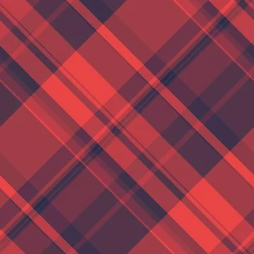Classic plaid pattern in warm tones. Textile design suitable for backgrounds, Stock Illustration