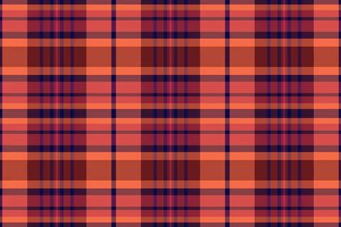 Classic plaid pattern in warm tones. A versatile backdrop for holiday project Stock Illustration