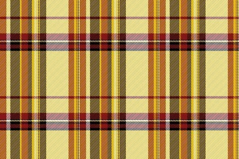 Classic plaid pattern. Woven fabric with autumnal color scheme. Use for backg 스톡 일러스트