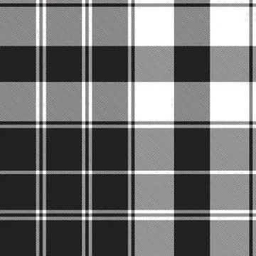 Classic Plaid Tartan Seamless Pattern Stock Illustration