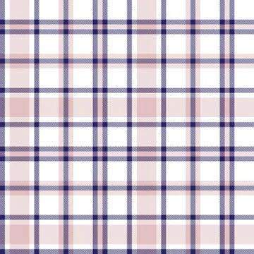 Classic Plaid Tartan Seamless Pattern Illustrazione stock