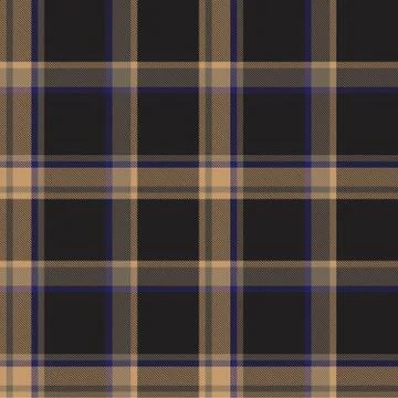 Classic Plaid Tartan Seamless Pattern Stock Illustration