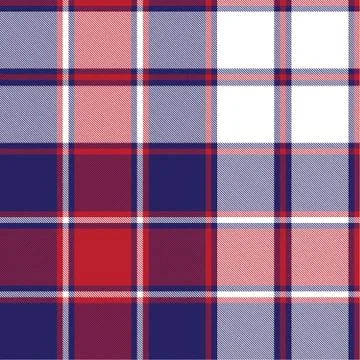 Classic Plaid Tartan Seamless Pattern Stock Illustration