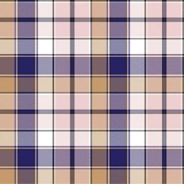 Classic Plaid Tartan Seamless Pattern Stock Illustration