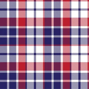 Classic Plaid Tartan Seamless Pattern Stock Illustration