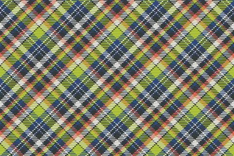 Classic plaid tartan seamless pattern for shirt printing, fabric, textiles, b Illustrazione stock