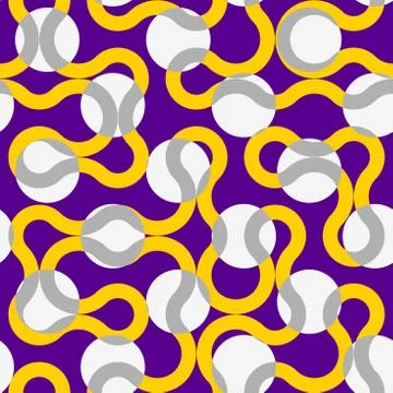 Classic polka dot pattern in a patchwork collage style. Stock Illustration