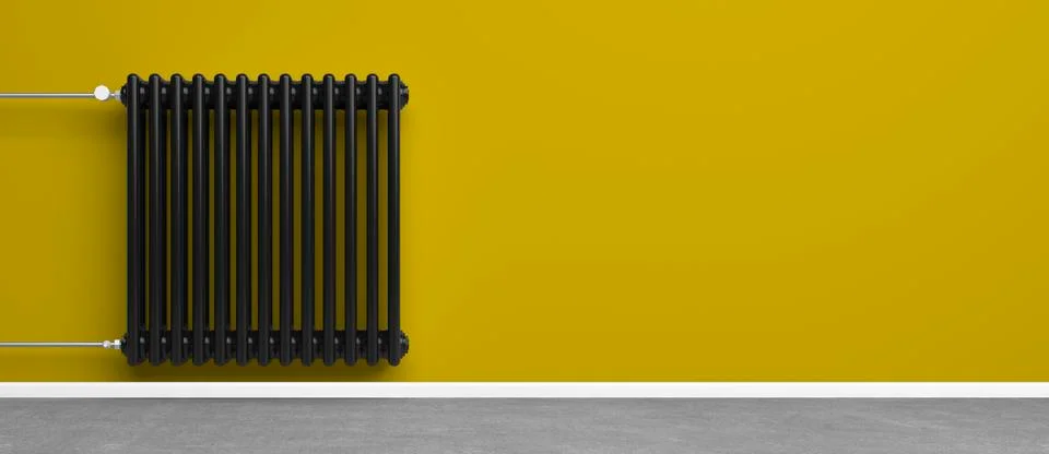 Classic Radiator Stock Illustration