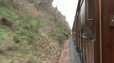 Classic Rail Journey Stock Footage 11527778