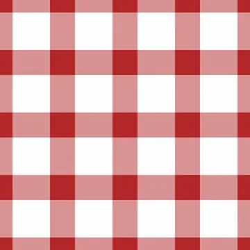 Classic red and white gingham pattern.  Perfect for backgrounds, textiles, or 스톡 일러스트