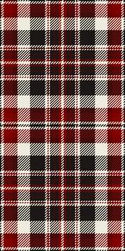 Classic red, black, and white plaid pattern.  Perfect for textile designs, ap Stock Illustration