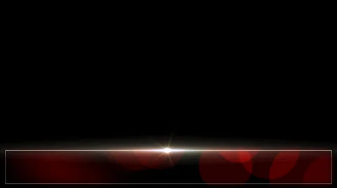 Classic Red Lower Third Stock Footage 39742557