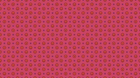 Classic Red Textured Halftone Dot Seamless Background Stock Footage 344773191