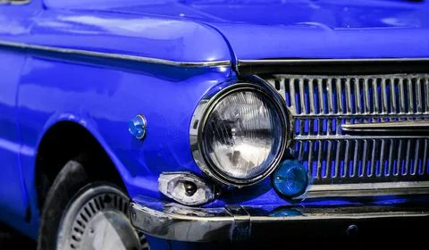 Classic Retro Car. Stock Photos