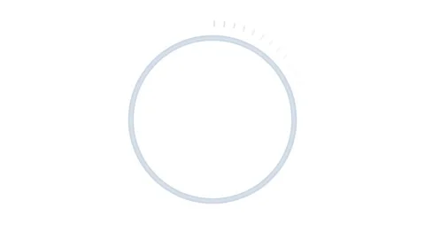 Classic Round Clock with time backward. Stock Footage 130663111