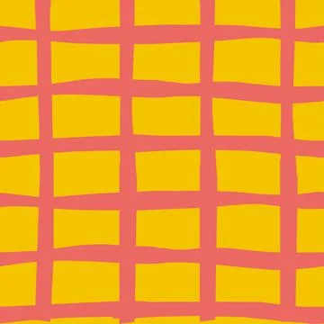 Classic rustic with cage pattern. Seamless vector texture. Geometric abstract Stock Illustration