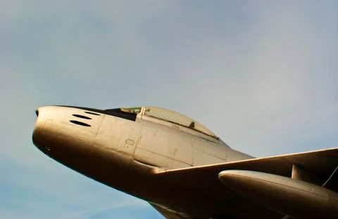 Classic Sabre Jet Stock Photos