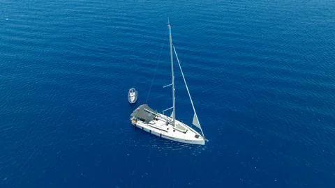 A classic sailboat Stock Photos