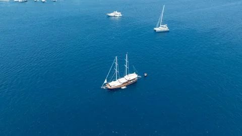 A classic sailboat Stock Photos