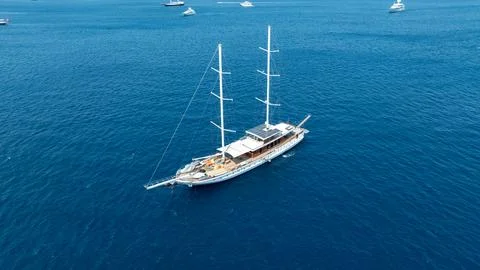 A classic sailboat Stock Photos