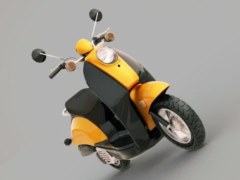 Classic scooter イラスト素材