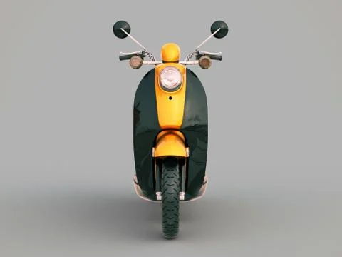 Classic scooter 스톡 일러스트