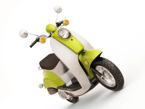 Classic scooter Stock Illustration