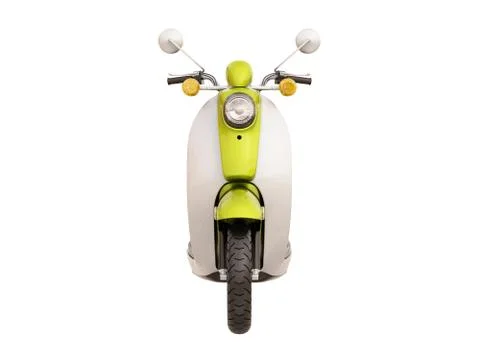 Classic scooter isolated Stock Illustration