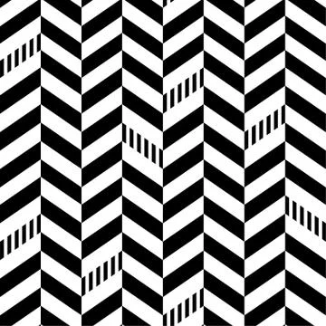Classic Seamless Chevron Pattern Stock Illustration