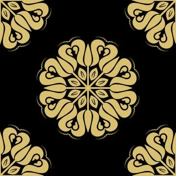 Classic Seamless Pattern Stockillustratie